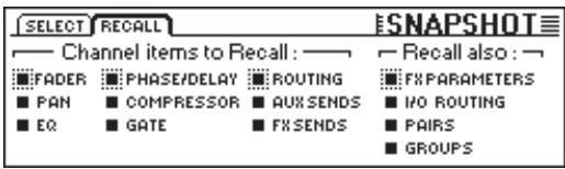 BEHRINGER DDX 3216 - Charger des Snapshots - 2