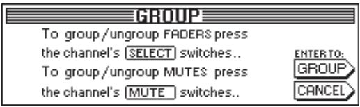 BEHRINGER DDX 3216 - Créer etmettre à jour des groupes de faders et de mutes - 1
