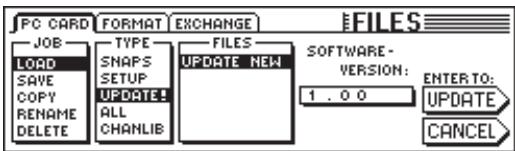 BEHRINGER DDX 3216 - Mise à jour du système d'exploitation via une carte PC - 1