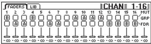 BEHRINGER DDX 3216 - Afficher des groupes - 1