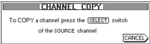 BEHRINGER DDX 3216 - Copier les réglages d'un canal - 1
