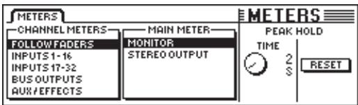 BEHRINGER DDX 3216 - Affichage des niveaux - 1