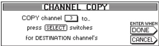 BEHRINGER DDX 3216 - Copier les réglages d'un canal - 2