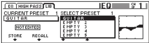 BEHRINGER DDX 3216 - Page EQ LIBRARY - 1