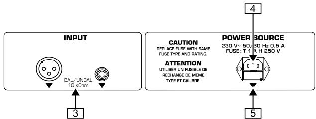BEHRINGER B2031A - Connexions - 2