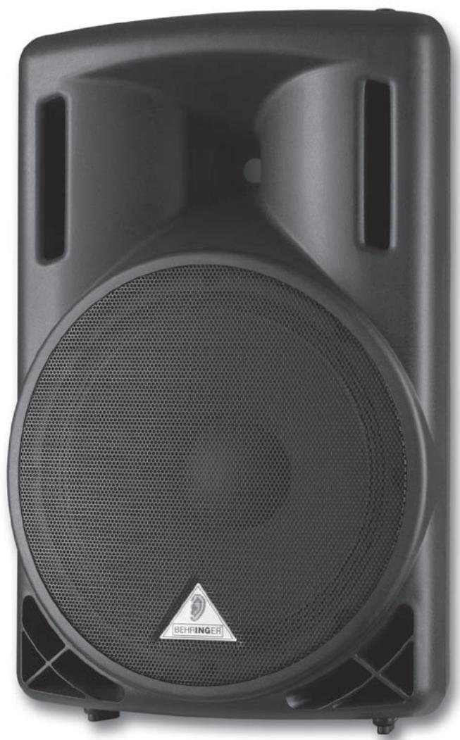 BEHRINGER B212A - Manuel d'utilisation - 1