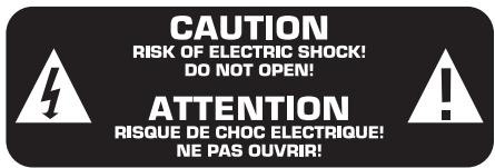 BEHRINGER B312A - CONSIGNES DE SECURITE - 1