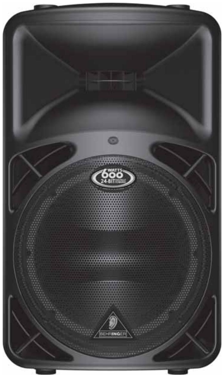 BEHRINGER B415DSP - Manuel d'utilisation - 1