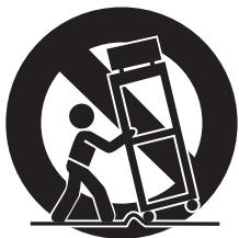 BEHRINGER B415DSP - Placez l'enceinte de façon sure: - 2