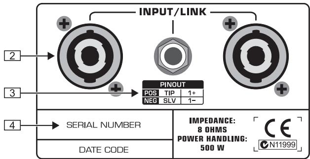 BEHRINGER BA210 - 2.COMMANDES ET CONNEXIONS - 2