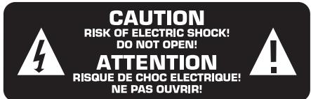 BEHRINGER BASS V-AMP PRO - CONSIGNES DE SECURITE - 1