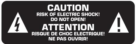 BEHRINGER BCA2000 - CONSIGNES DE SECURITE - 1