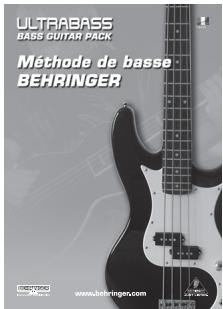 BEHRINGER BT108 BASSPACK - CONTENU DU BASS PACK - 6