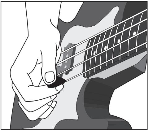 BEHRINGER BT108 BASSPACK - Le jeu au mediator - 1