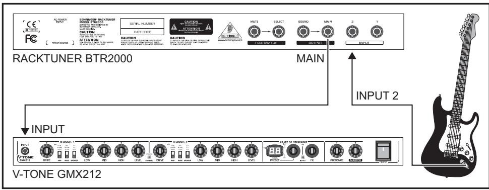 BEHRINGER BTR2000 - EXAMPLES D'UTILISATION - 1