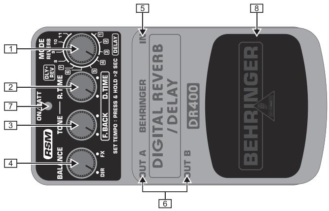 BEHRINGER DR400 - 1