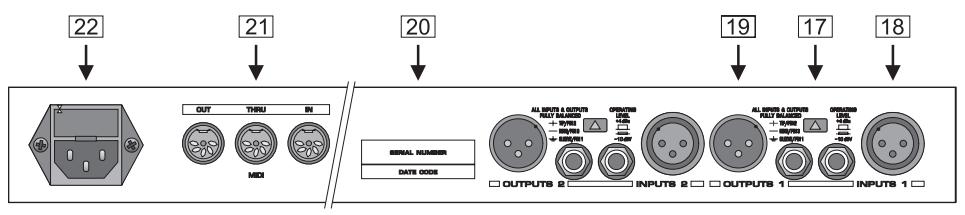 BEHRINGER DSP1124P - COMMANDES ET ConnEXIONS - 3