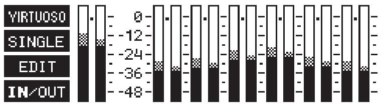 BEHRINGER DSP9024 - Utilisation en Mode « METER » - 1
