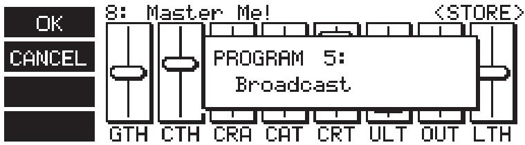 BEHRINGER DSP9024 - Enregistrement du programme - 1