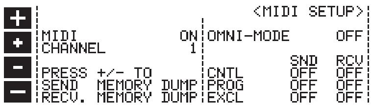 BEHRINGER DSP9024 - Setup MIDI - 1