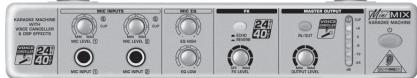 BEHRINGER FBQ800 - MINIMIX MIX800 - 8