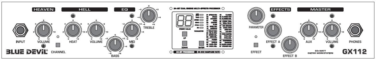 BEHRINGER GX112 - Commandes - 1