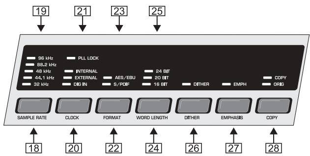 BEHRINGER SRC2496 - FACE AVANT de l'ULTRAMATCH PRO - 5
