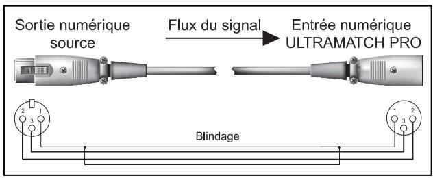 BEHRINGER SRC2496 - Liaison XLR symétrique - 1