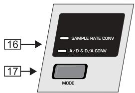 BEHRINGER SRC2496 - FACE AVANT de l'ULTRAMATCH PRO - 4