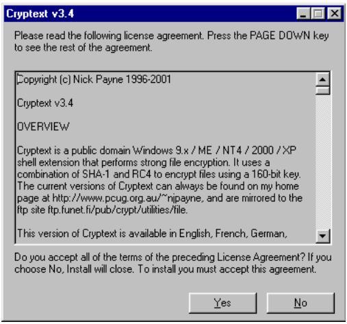 STOREX MPIX-355 - « Cryptext » software INSTALLATION and Using instructions - 2