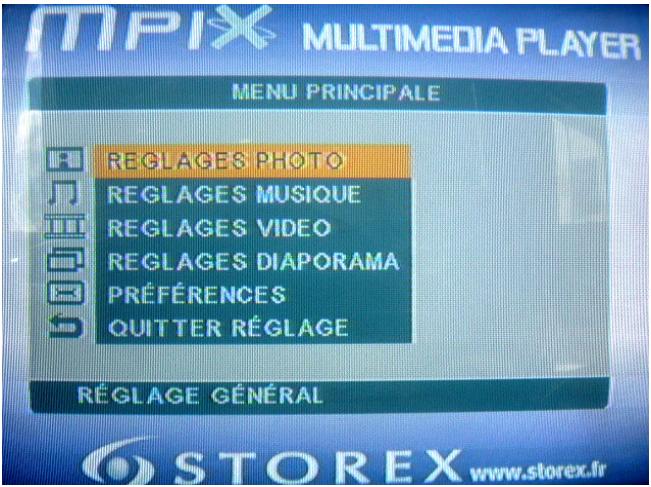 STOREX MPIX-355 - 8-1 Setup Menu - 1