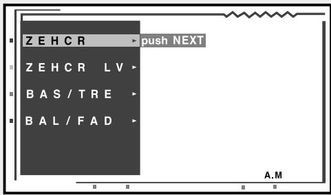 VDO DAYTON MR6000 - - If "Push NEXT" appears on the display: - 1