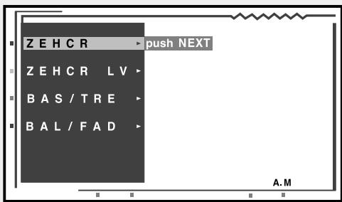 VDO DAYTON MR6000 - - Cuando aparece "Push-NEXT" en el display - 1