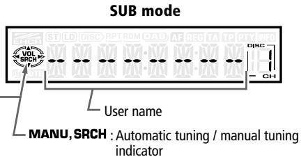 VDO DAYTON MR6000 - SUB mode - 4