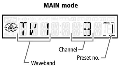 VDO DAYTON MR6000 - SUB mode - 3