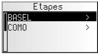 VDO DAYTON MS 4150 RS - Etapes (Afficher/Supprimer) - 1