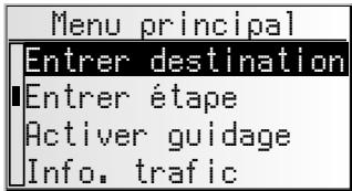 VDO DAYTON MS 4150 RS - Entrer destination - 1