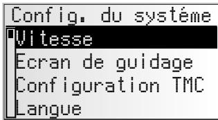 VDO DAYTON MS 4150 RS - Config. du système - 1