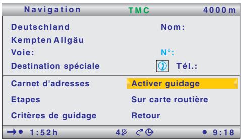 VDO DAYTON MS 5700 SD - Entrer une destination et naviguer - 1