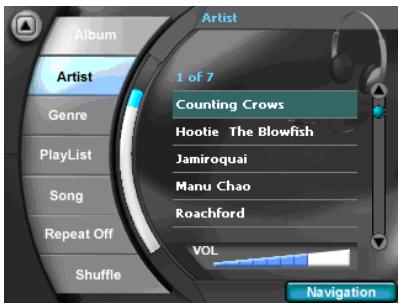 VDO DAYTON PN 4000 TSN - Menu de selection - 1