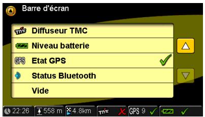 VDO DAYTON PN 6000 TSN - La réception du signal GPS peut être contrôle comme suit : - 2