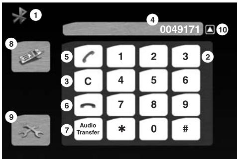VDO DAYTON VRM 6200 - Menu Bluetooth - 1