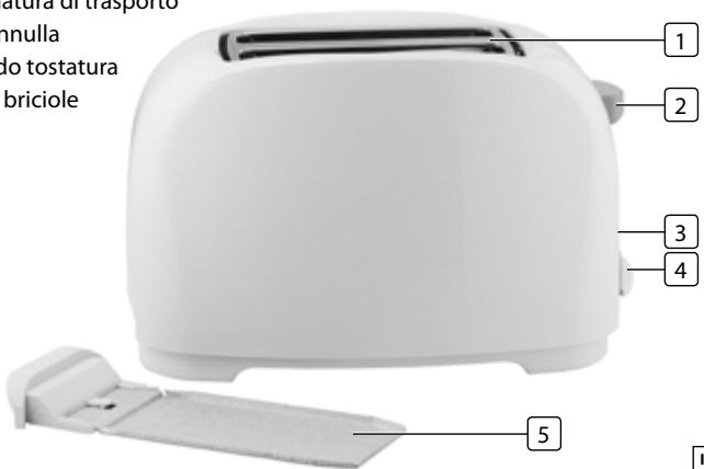 TRISTAR BR-1013 - DESCRIZIONDE DELLE PARTI - 1