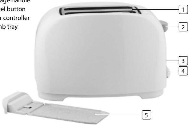 TRISTAR BR-1013 - PARTS DESCRIPTION - 1