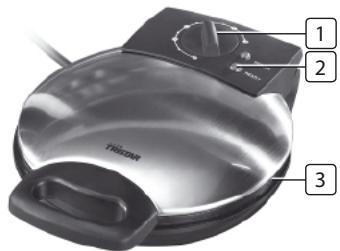 TRISTAR COEUR WF-2118 - PARTS DESCRIPTION - 1