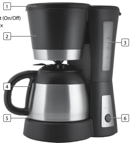 TRISTAR KZ 1224 - DESCRIPTION DES PIECES - 1