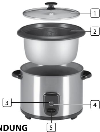 TRISTAR RK-6112,  RK-6114 - TEILEBESCHREIBUNG - 2