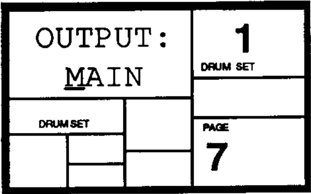 ALESIS SR-16 - PAGE 7:CHOISIR LES JACKS DE SORTIE (OUTPUT) - 1