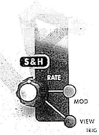 ALESIS ANDROMEDA A6 - SAMPLE AND HOLD (S &amp; H/ECHANTILLONNEUR ET BLOQUEUR) - 1