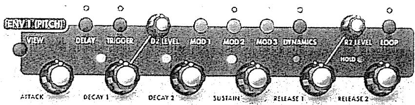 ALESIS ANDROMEDA A6 - Trajets de modulation par défaut - 1